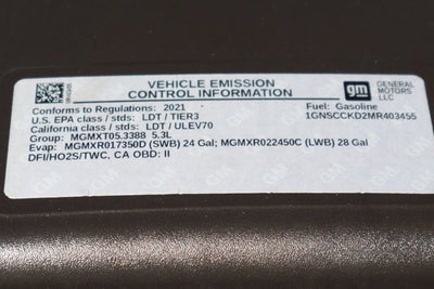 2021 Chevrolet Suburban LT