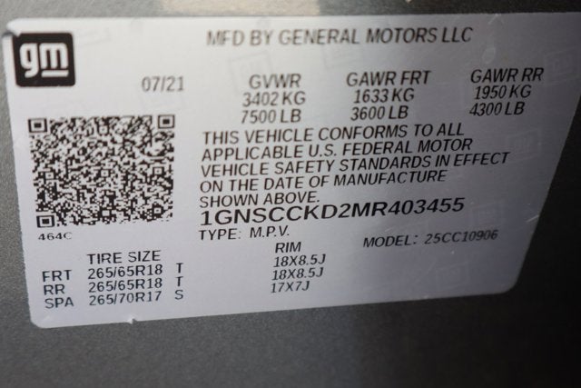 2021 Chevrolet Suburban LT