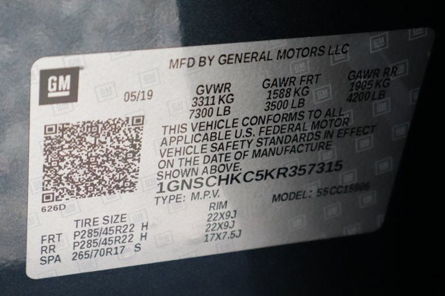 2019 Chevrolet Suburban LT