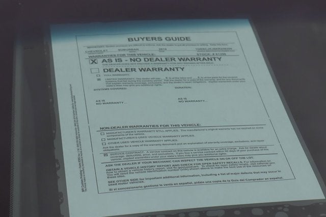 2019 Chevrolet Suburban Premier