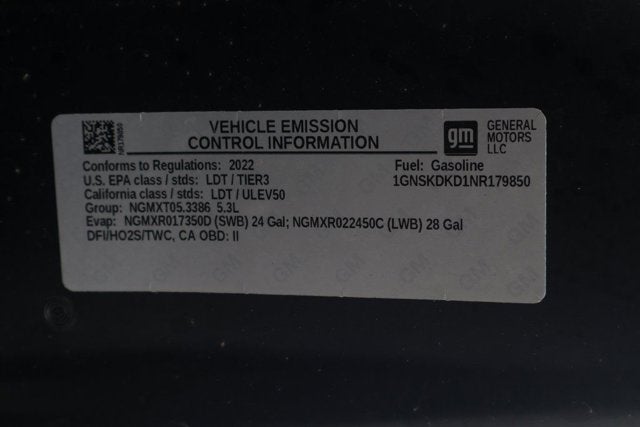 2022 Chevrolet Suburban Z71