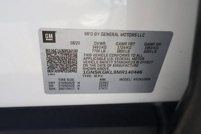 2021 Chevrolet Suburban High Country