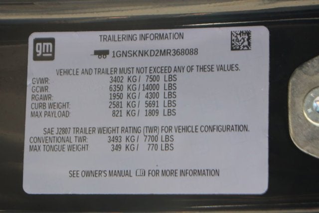 2021 Chevrolet Tahoe LT