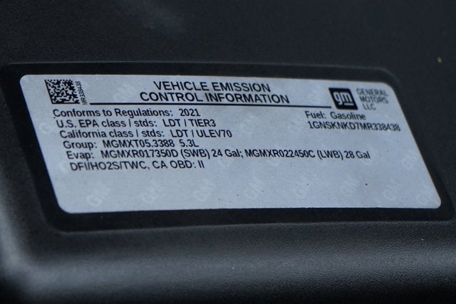 2021 Chevrolet Tahoe LT