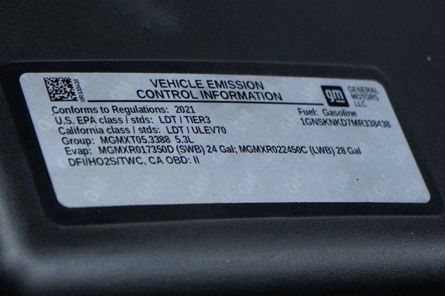 2021 Chevrolet Tahoe LT