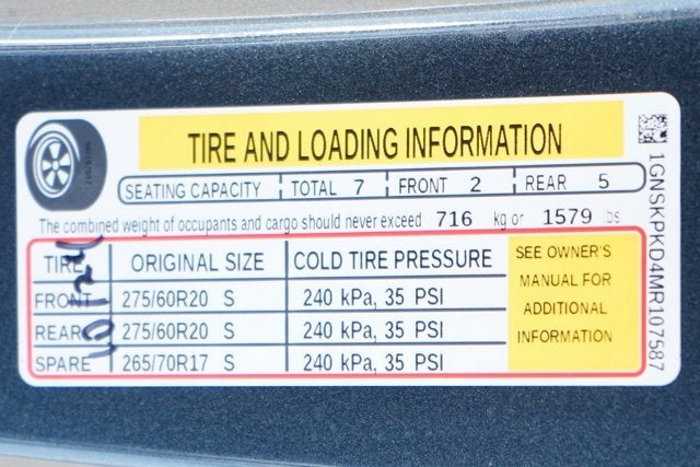 2021 Chevrolet Tahoe Z71