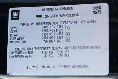 2021 Chevrolet Tahoe Z71