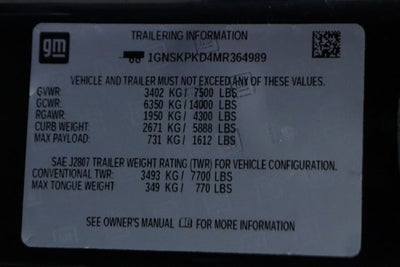 2021 Chevrolet Tahoe Z71