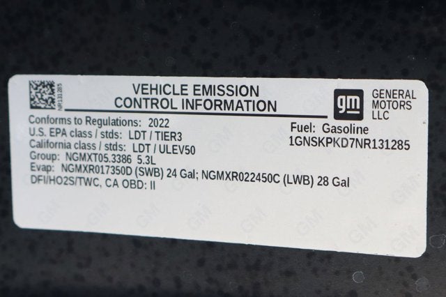 2022 Chevrolet Tahoe Z71