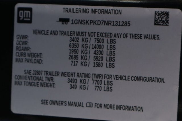 2022 Chevrolet Tahoe Z71