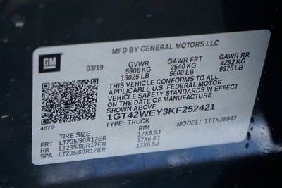 2019 GMC Sierra 3500HD Denali