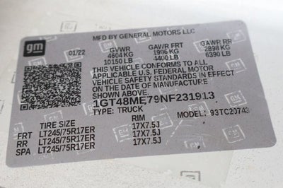 2022 GMC Sierra 2500HD SLE