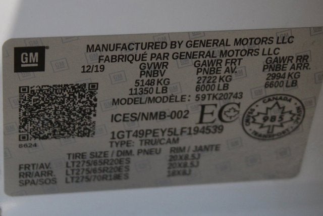 2020 GMC Sierra 2500HD AT4