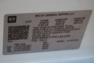 2023 GMC Sierra 2500HD AT4