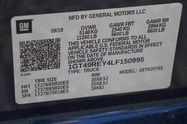 2020 GMC Sierra 2500HD Denali