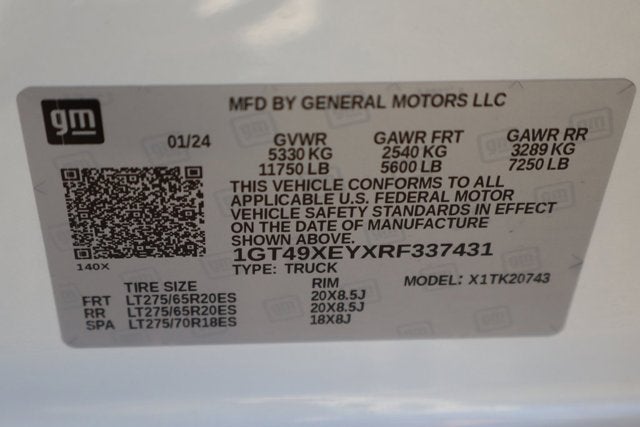 2024 GMC Sierra 2500HD Denali Ultimate