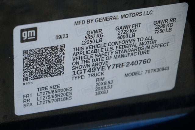 2024 GMC Sierra 3500HD Denali Ultimate