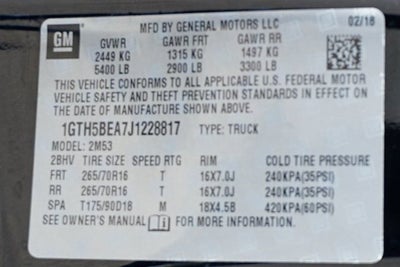 2018 GMC Canyon Base