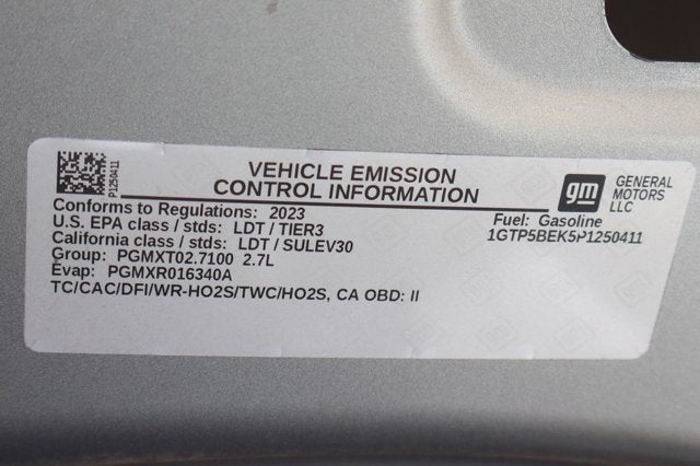 2023 GMC Canyon Elevation