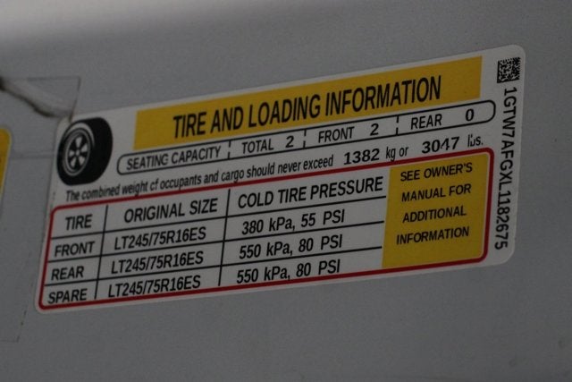 2020 GMC Savana 2500 Work Van