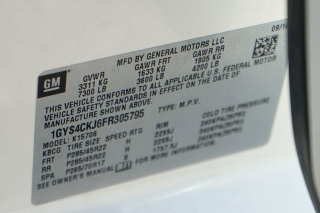 2015 Cadillac Escalade Premium