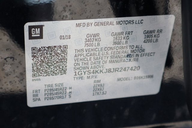 2018 Cadillac Escalade ESV Platinum Edition