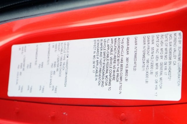 2017 Chevrolet Express 3500 Work Van