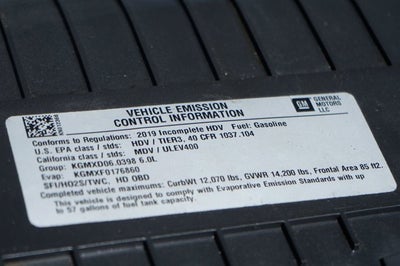 2019 Chevrolet Express Cutaway 4500 Series