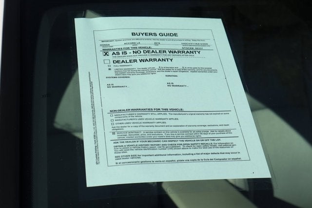 2019 Honda Accord LX