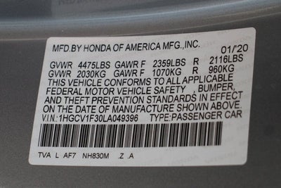 2020 Honda Accord Sport