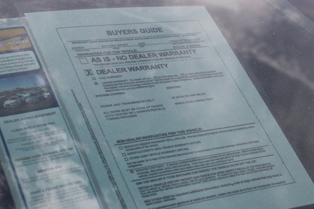 2020 Honda Accord Sport