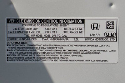 2022 Honda Accord Sport