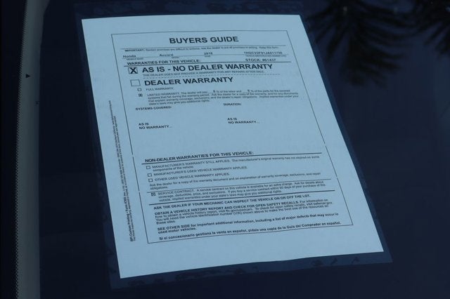 2018 Honda Accord Touring 2.0T