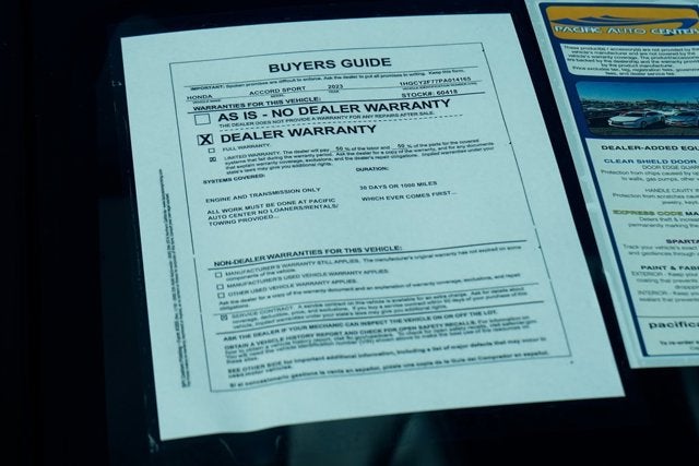 2023 Honda Accord Hybrid Sport-L