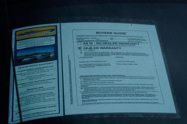 2022 International MV607 Base