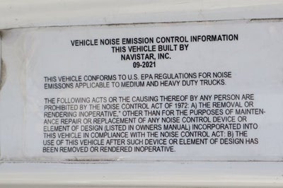 2022 International MV607 Base