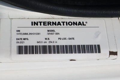 2022 International MV607 Base