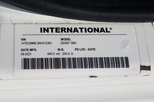 2022 International MV607 Base