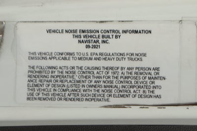 2022 International MV607 Base