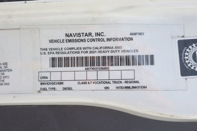 2022 International MV607 Base