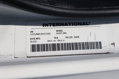 2022 International MV607 Base