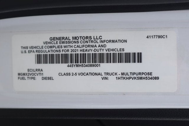 2021 Chevrolet Silverado 4500HD Work Truck