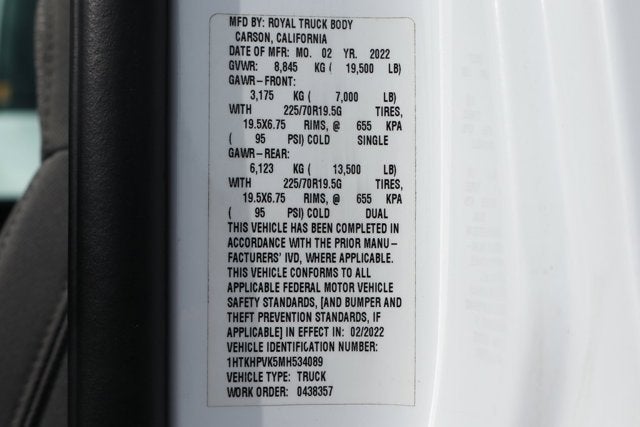 2021 Chevrolet Silverado 4500HD Work Truck