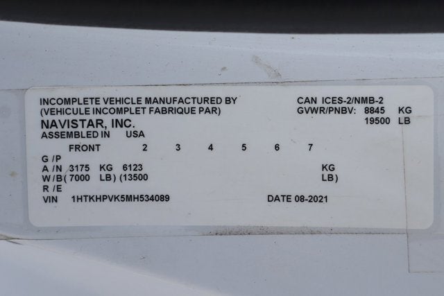 2021 Chevrolet Silverado 4500HD Work Truck