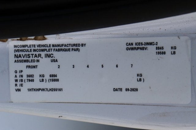 2020 Chevrolet Silverado 4500HD Work Truck