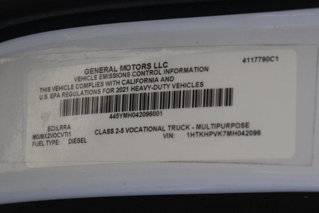 2021 Chevrolet Silverado 4500HD Work Truck