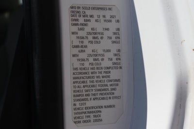 2021 Chevrolet Silverado 4500HD Work Truck