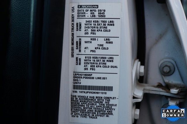 2019 Chevrolet Silverado 5500HD Work Truck