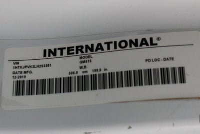 2020 Chevrolet Silverado 4500HD Work Truck