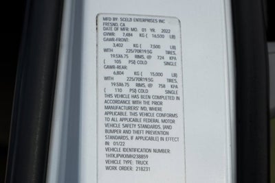 2021 Chevrolet Silverado 4500HD Work Truck